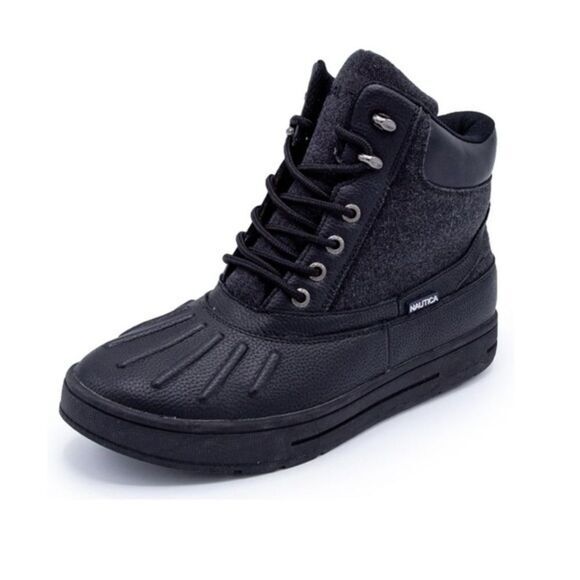 NAUTICA Mens Weather-Resistant Snow, Insulated Duck Boot Size 12 # K783 - Picture 1 of 8